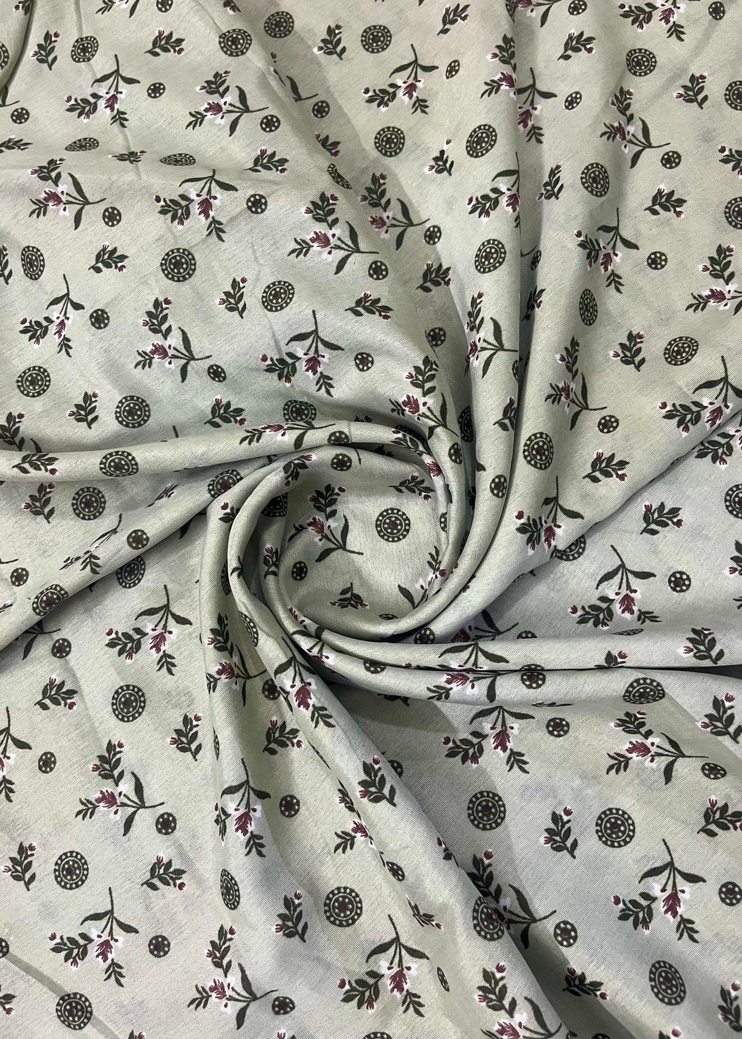 2 In 1 Printed Namaz Chaddar + Abaya 74 With Sleeves And Niqab (Stitched)