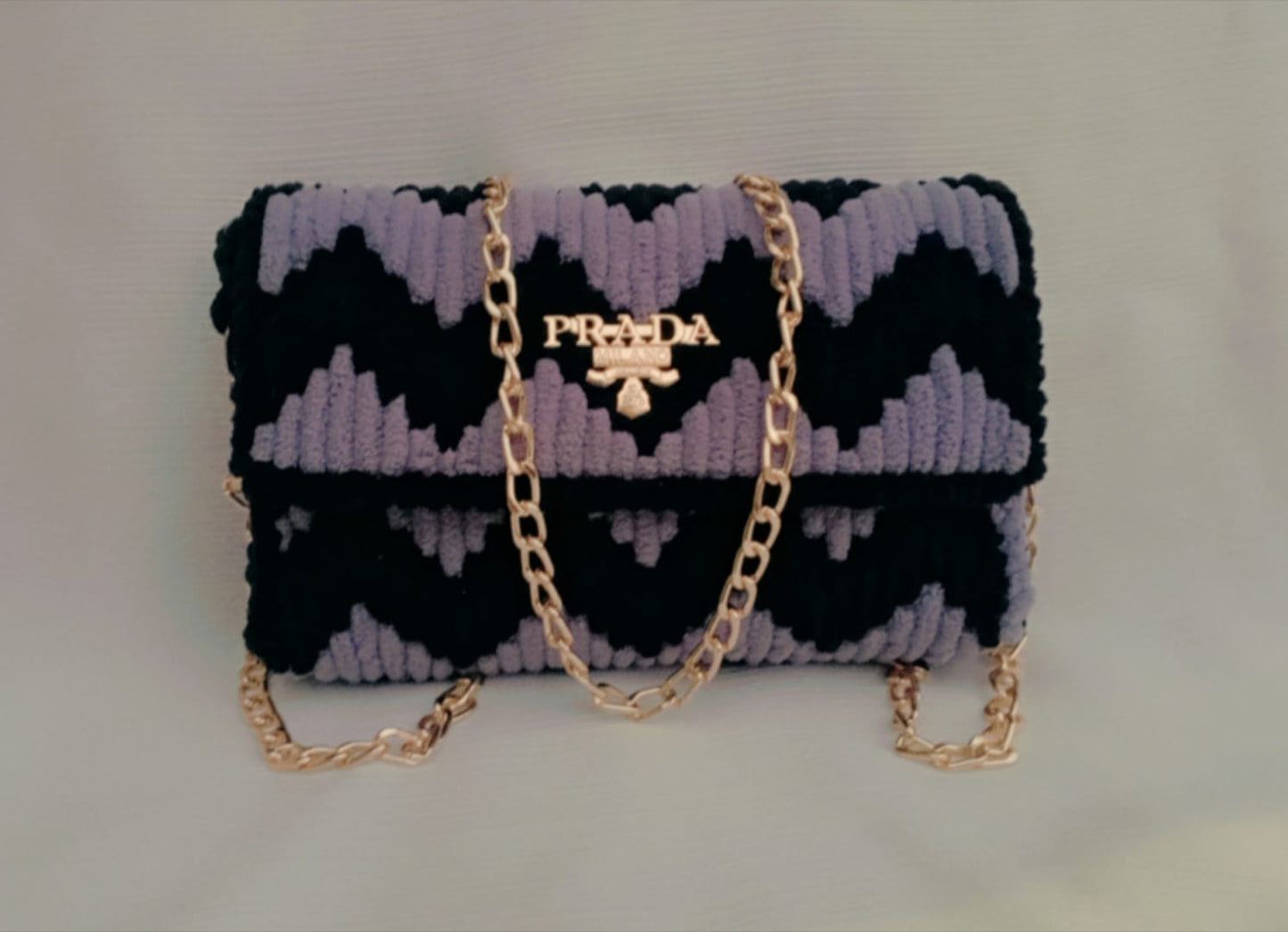 Premium Hand Made Furr Bag Pink