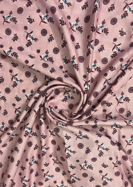 2 In 1  Printed Namaz Chaddar + Abaya 75 With Sleeves And Niqab (Stitched)