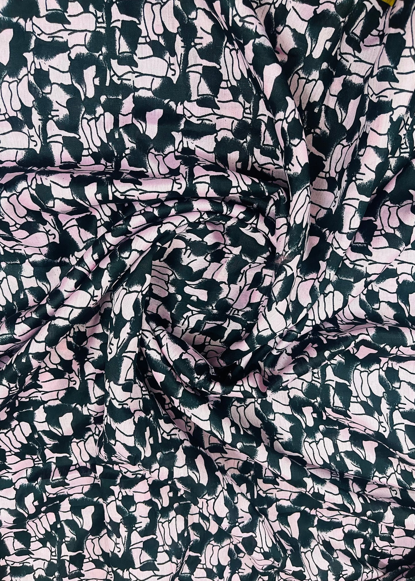 2 In 1  Printed Namaz Chaddar + Abaya 176 With Sleeves And Niqab (Stitched)