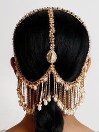 Metal Pearl Hair Band